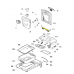 Петля люка 087073 для стиральной машины Ariston/Indesit
