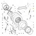 Кронштейн 064515 пружины бака Ariston/Indesit