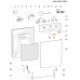 Ручка двери 142863 ПММ Ariston/Indesit