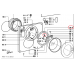 Крючок люка 481241728051 стиральной машины Ariston/Whirlpool